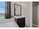 Bathroom with vanity, large mirror and a bathtub at 507 Natural Bridge Ct, Apopka, FL 32703