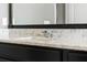 Bathroom vanity with quartz countertop and modern faucet at 507 Natural Bridge Ct, Apopka, FL 32703