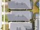 Aerial view of roofs and pools that offer serene outdoor living at 4348 Quote St, Kissimmee, FL 34746