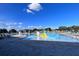 Relaxing community pool with water slide at 340 Elderberry Ct, Kissimmee, FL 34759