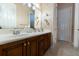 Clean bathroom with double vanity and updated fixtures at 9210 Southern Breeze Dr, Orlando, FL 32836