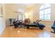 Home gym with pilates reformer and hardwood floors at 9210 Southern Breeze Dr, Orlando, FL 32836