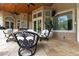 Relaxing outdoor patio with seating and a view of the pool at 9210 Southern Breeze Dr, Orlando, FL 32836