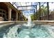 Close up of bubbling water feature in spa at 9210 Southern Breeze Dr, Orlando, FL 32836