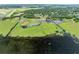 Aerial view of the property, showing its location near the lake at 720 Shore Drive, Kissimmee, FL 34744