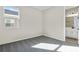 Bright bedroom with grey carpet and en-suite bathroom at 914 Heirloom Dr, Haines City, FL 33844