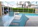 Enjoy the refreshing pool and relaxing patio at 730 Brunello Dr, Davenport, FL 33897