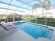 Inviting pool and spa, perfect for relaxation at 730 Brunello Dr, Davenport, FL 33897