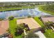 Single-Gathering home with tile roof, situated on a lakefront lot at 154 Rancho Mirage Dr, Kissimmee, FL 34759