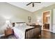 Charming bedroom with a double bed and an ensuite bathroom at 154 Rancho Mirage Dr, Kissimmee, FL 34759