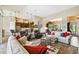 Spacious living room featuring comfortable seating and a cozy atmosphere at 154 Rancho Mirage Dr, Kissimmee, FL 34759