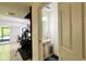 Bathroom with a pedestal sink, and a view to another room at 721 Interlude Ln # 105, Orlando, FL 32824