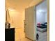 View of bedroom showing doorway and bed at 721 Interlude Ln # 105, Orlando, FL 32824