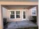 Private patio with access from the living area at 2060 Cypress Bay Blvd, Kissimmee, FL 34743