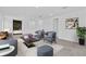 Spacious loft area with comfortable seating and media at 3875 Bowfin Trl, Kissimmee, FL 34746