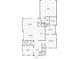 First floor plan with measurements at 1862 Beach Ridge Rd, Celebration, FL 34747
