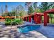 Enjoy a relaxing hot tub experience in a private cabana setting at 1370 Tuscan Ter # 2104, Davenport, FL 33896