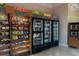 Fully stocked snack and refreshment vending machines are available at the community center at 1370 Tuscan Ter # 2104, Davenport, FL 33896
