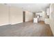 Open concept living room and kitchen with tile floors at 3345 Chicory Ct, Lake Hamilton, FL 33851
