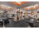 Bright fitness center featuring treadmills, weight machines, and ample workout space at 501 Mirasol Cir # 424, Celebration, FL 34747