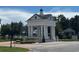 Elegant community entrance with stately columns and prominent signage welcoming residents and guests to Providence at 4183 Cortland Dr, Davenport, FL 33837
