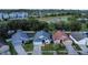 Aerial view showing neighborhood with nearby highway and apartment complex at 5906 Rywood Dr, Orlando, FL 32810