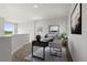 Upstairs loft office space with large window at 107 Hampton Loop, Davenport, FL 33837