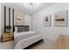 Bedroom with double bed, dresser, and modern decor at 331 Ballo Dr, Kissimmee, FL 34746