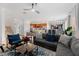 Spacious living room with sectional sofa and coffee table at 331 Ballo Dr, Kissimmee, FL 34746