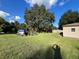 Large backyard with a storage shed at 2867 Longleaf Ct, Kissimmee, FL 34746