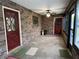 Enclosed porch with brick walls and double doors at 2867 Longleaf Ct, Kissimmee, FL 34746