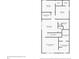Second floor plan featuring two bedrooms, bathroom, laundry room, Gathering room, and primary bedroom with bathroom at 1853 Summer Serenity Dr, Kissimmee, FL 34744