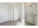 Hallway view of walk in shower at 267 Spinnaker Ct, Auburndale, FL 33823