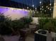Inviting evening patio space with stylish string lighting offering a relaxing spot for unwinding at 319 Celebration Blvd, Celebration, FL 34747
