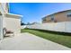 Backyard with patio and grassy area at 1746 Pompano Dr, Poinciana, FL 34759
