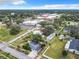 Picturesque aerial view highlights proximity to local schools, parks, and surrounding neighborhood amenities at 117 W Maple St, Davenport, FL 33837
