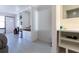 Open living area with built-in storage and shelving, providing a minimalist and organized feel at 5245 W Irlo Bronson Memorial Hwy # 244, Kissimmee, FL 34746