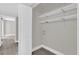 Open closet offering shelving and ample storage, located off the main bedroom at 544 Orange Dr # 10, Altamonte Springs, FL 32701