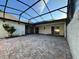Enclosed brick patio features ample space for entertaining or enjoying the outdoors at 1493 Magellan Cir # 504, Orlando, FL 32818