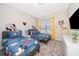 Playful bedroom with twin beds, Mickey Mouse bedding, and themed decor at 2769 Bookmark Dr, Kissimmee, FL 34746