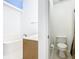 Bathroom with toilet and shower at 4610 Salamander St, St Cloud, FL 34772