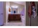 Bathroom with double vanity, bathtub and shower at 464 Bridgewater Ct, Kissimmee, FL 34758