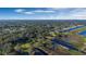 Scenic aerial view of the community's lush landscape, waterways and beautiful skyline at 4321 Rummell Rd, Saint Cloud, FL 34769