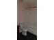 Bathroom with tub, toilet and dark floor tiles at 2041 Dixie Belle Dr # 2041P, Orlando, FL 32812