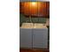 Convenient laundry area with washer and dryer in closet at 2041 Dixie Belle Dr # 2041P, Orlando, FL 32812