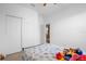 Bright bedroom with a double closet and a comfy bed at 4523 Ashtubula Ct, Orlando, FL 32818