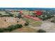 Aerial view of 17 acres with private airstrip at 8836 Sr 471 Hwy, Webster, FL 33597