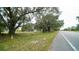 Roadside view of property with mature trees and a home partially visible at 8836 Sr 471 Hwy, Webster, FL 33597