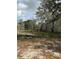 A view of a grassy lot and trees with an old wooden fence at 2728 Adair Rd, Davenport, FL 33837