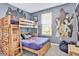 bedroom with Star Wars themed bunk beds at 8932 Cabot Cliffs Dr, Davenport, FL 33896